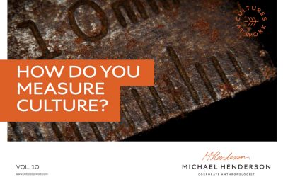 How Do You Measure Culture? Vol. 10